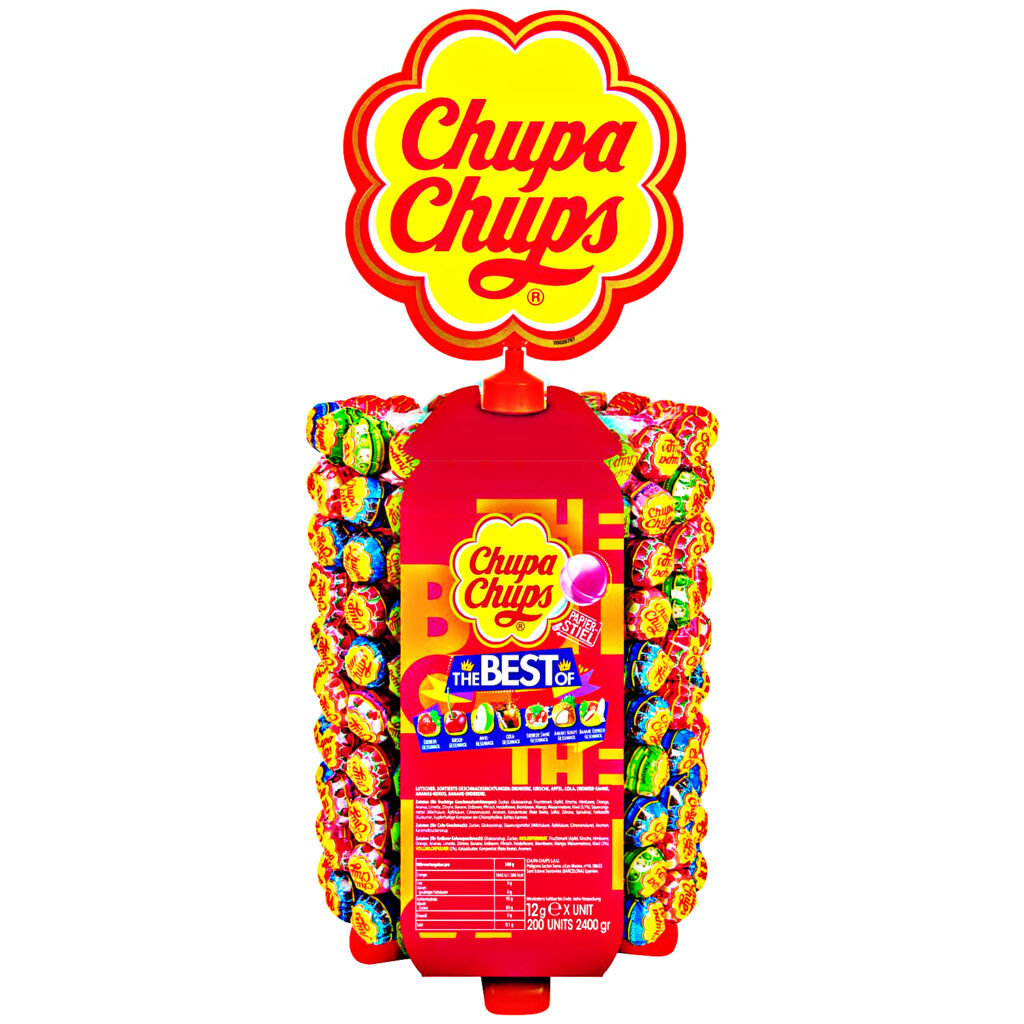 Γλειφιτζούρια Chupa Chups 200 τμχ. σε Μύλο - Sugarcity Shop