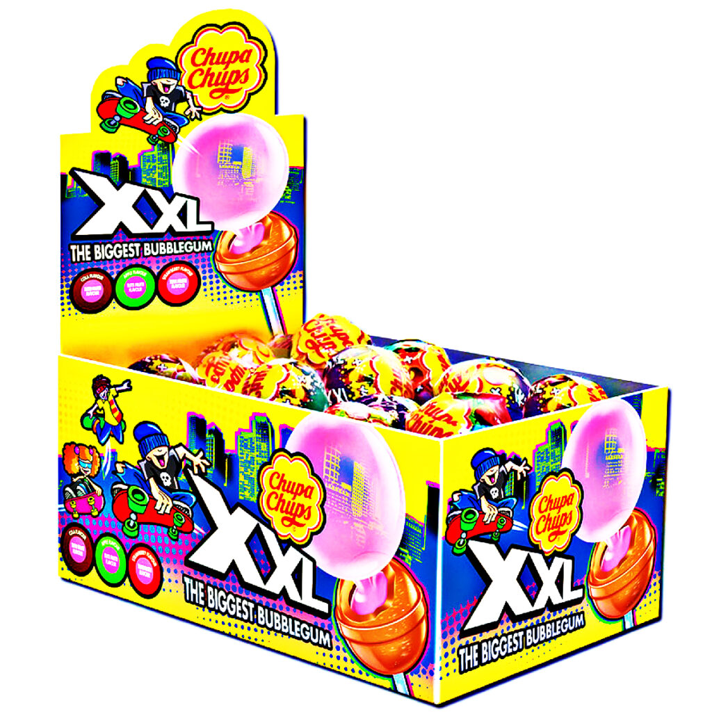 Γλειφιτζούρι Chupa Chups XXL με Τσίχλα - Sugarcity Shop