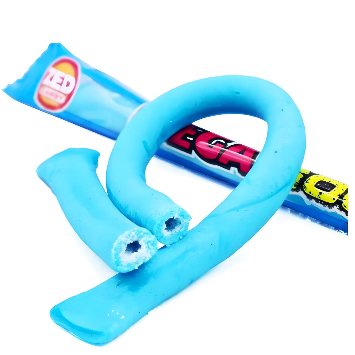 Zed Screamers Mega Sour Gum Blue Razz